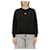 Kenzo Sweatshirt mit Tiger-Logo-Patch Schwarz  - Ansicht 1