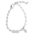 Alexander Mcqueen Bracciale con Perle e Teschio Argento  - vista 4