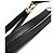 Chanel Borsa a spalla in agnello nero con catena e tasca CC Golden Ball - vista 10