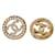 Chanel Orecchini Pearl CC D'oro  - vista 4