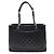 Chanel Caviar Grand Shopping Nero - vista 3