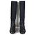 Chanel Botas de couro acolchoadas Preto - vista 5