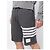 Thom Browne Klassische Loopback Sweatshorts Braun - Ansicht 7