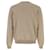 Céline Pullover mit Rundhalsausschnitt aus Wolle Braun  - Ansicht 5