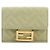 Fendi Billetera Trifold de Micro Napa