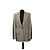 Stella Mc Cartney Stella McCartney grey checked wool blazer
