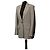 Stella Mc Cartney Stella McCartney grey checked wool blazer - view 2