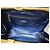 Borsa Pyramid in Vernice Saffiano Prada Blu Navy - vista 11