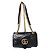 Borsa a Spalla GG Marmont Grande in Pelle Matelassé Nera GUCCI Nero