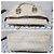 Fendi Zucchino beschichtete Canvas FF Tragetasche Beige - Ansicht 6