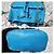 Mini borsa a secchiello in pelle Rockstud Valentino blu - vista 6