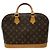 Borsa Alma Louis Vuitton in tela Monogram MM Marrone