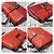 Borsa a Mano Intrecciato Bottega Veneta Rossa Bordò - vista 10