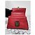 Borsa a Mano Intrecciato Bottega Veneta Rossa Bordò - vista 7