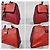 Borsa a Mano Intrecciato Bottega Veneta Rossa Bordò - vista 8