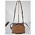 Borsa a tracolla in pelle Burberry con cordoncino marrone - vista 3