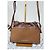 Borsa a tracolla in pelle Burberry con cordoncino marrone - vista 4