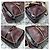 Borsa a Spalla Loewe Monogram in PVC e Pelle Verniciata Viola/Nera Nero Viola scuro - vista 10