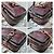 Borsa a Spalla Loewe Monogram in PVC e Pelle Verniciata Viola/Nera Nero Viola scuro - vista 9