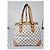 Borsa a Spalla Louis Vuitton Damier Azur Hampstead PM Marrone/Beige - vista 3