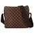 Borsa a spalla Damier Naviglio Louis Vuitton Marrone Damier ebene