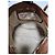 Borsa tote a righe MCM Visetos color cognac - vista 12