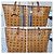 Borsa tote a righe MCM Visetos color cognac - vista 6