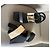 United Nude Sandali con zeppa Brutt neri Oro e grigi misura 38 Nero D'oro Grigio - vista 13