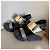 United Nude Sandali con zeppa Brutt neri Oro e grigi misura 38 Nero D'oro Grigio - vista 8