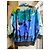 Tsumori Chisato Giacca bomber stampata multicolore Nero Bianco Blu Verde - vista 2