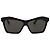 Occhiali da sole Bottega Veneta BV1093S neri geometrici shield Nero