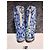 Autre Marque Botines Tabi Maison Margiela Blanco Azul - vista 4