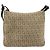 FENDI Zucchino Canvas Schultertasche Beige Silber Auth ka4113 - Ansicht 13