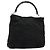Borsa a Spalla Gucci Bamboo in Nylon Nero Argento 001 1577 Auth bs34590