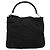 Borsa a Spalla Gucci Bamboo in Nylon Nero Argento 001 1577 Auth bs34590 - vista 13