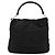 Borsa a Spalla Gucci Bamboo in Nylon Nero Argento 001 1577 Auth bs34590 - vista 2