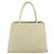 PRADA Borsa a mano in nylon avorio argento autentica bs34653 Crudo - vista 2