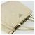 PRADA Borsa a mano in nylon avorio argento autentica bs34653 Crudo - vista 6