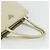 PRADA Borsa a mano in nylon avorio argento autentica bs34653 Crudo - vista 7