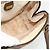 Gucci Borsa a mano GG Supreme in PVC beige e oro 000 58 0090 Auth 175308 D'oro - vista 19