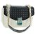 Céline Bolso de hombro Celine C Medium de cuero negro y dorado Auth mr2314SAV