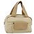 Borsa a Mano LOEWE in Pelle Beige Argento Auth ka4107