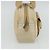 Borsa a Mano LOEWE in Pelle Beige Argento Auth ka4107 - vista 4