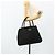 PRADA Borsa a mano in nylon nero argento Auth bs34642 - vista 25