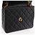 CHANEL Borsa a Spalla Matelassé in Pelle di Agnello Nera Oro CC Auth 175090SAV Nero D'oro - vista 20
