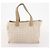 CHANEL Nuova Linea da Viaggio Borsa Tote Nylon 2 Set Beige CC Auth ti3894 - vista 10