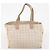 CHANEL Nuova Linea da Viaggio Borsa Tote Nylon 2 Set Beige CC Auth ti3894 - vista 11