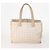 CHANEL Nuova Linea da Viaggio Borsa Tote Nylon 2 Set Beige CC Auth ti3894 - vista 3