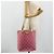 Céline CELINE Paris Macadam Canvas Tote Bag Denim Rosa Gold Auth 177444A Pink Golden - Ansicht 21