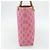 Céline CELINE Paris Macadam Canvas Tote Bag Denim Rosa Gold Auth 177444A Pink Golden - Ansicht 3